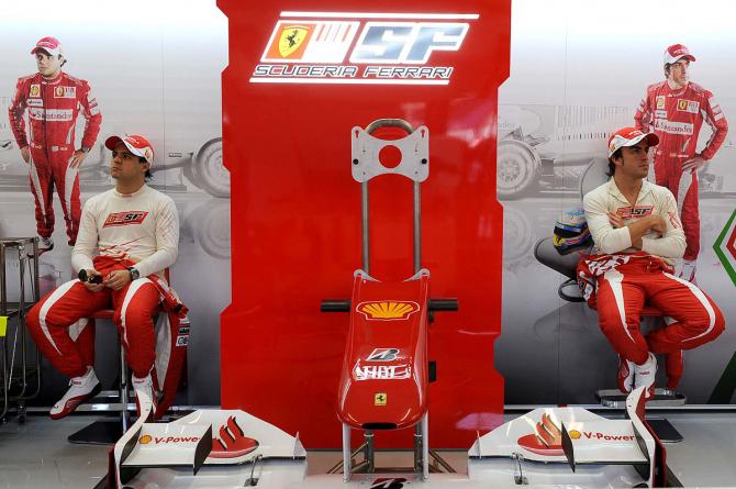 Ferrari, Fernando Alonso, Felipe Massa