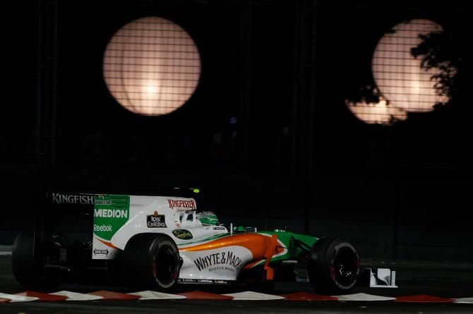 Force India, Vitantonio Liuzzirena