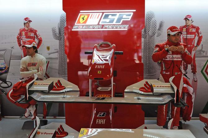 Ferrari, Fernando Alonso, Felipe Massa